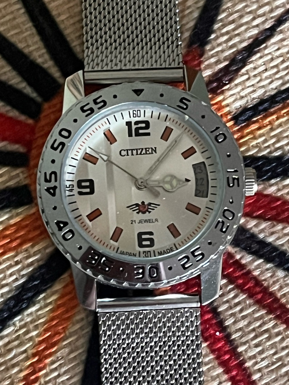 Mens Citizen Automatic Wristwatch